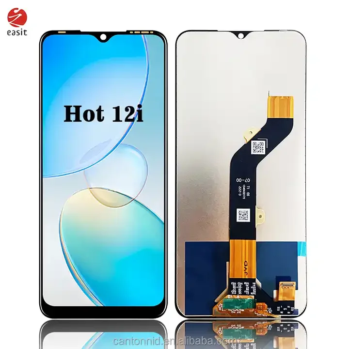 Tecno Hot 12i Ekran Dokunmatik Orijinal Çıtasız Ürün (Çerçevesiz)
