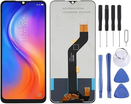 Tecno Hot 20 Play Ekran Dokunmatik Orijinal Çıtasız Ürün (Çerçevesiz)