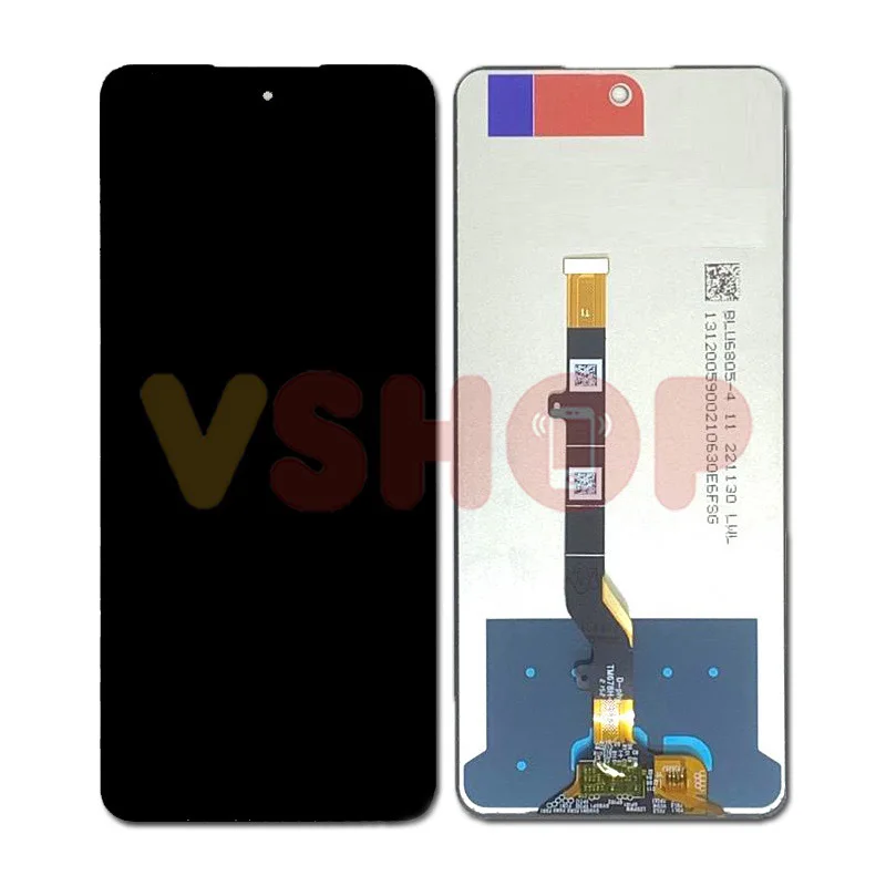 Tecno Hot 20S Ekran Dokunmatik Orijinal Çıtasız Ürün (Çerçevesiz)