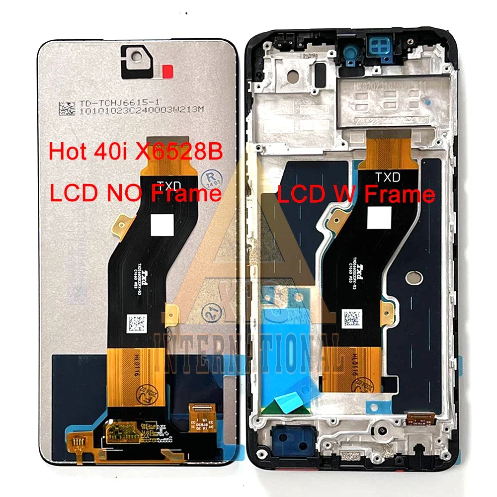 Tecno Hot 40i Ekran Dokunmatik Orijinal Çıtasız Ürün (Çerçevesiz)