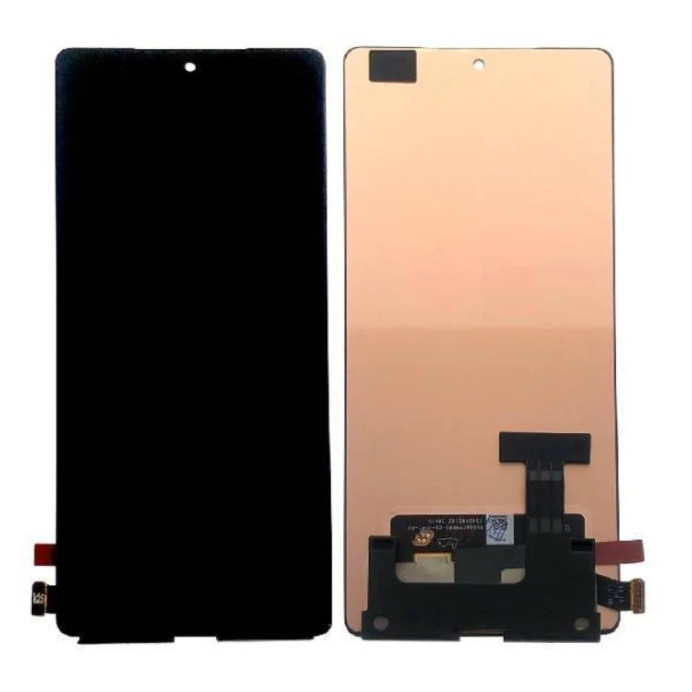 Tecno Hot 50 Pro Plus Çıtalı Ekran Dokunmatik Siyah SOFT OLED Kalite Ekran