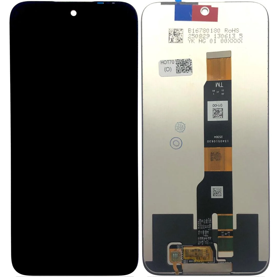 Tecno Hot 70 4G Ekran Dokunmatik Orijinal Çıtasız Ürün (Çerçevesiz)
