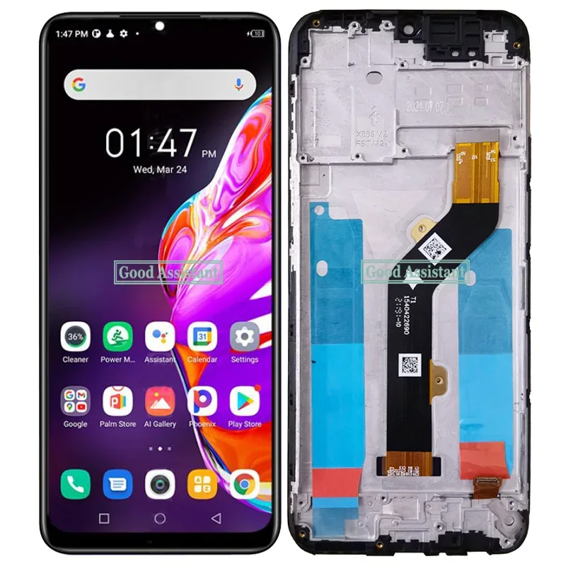 Tecno Ht 10S/HT 10T Çıtalı Ekran Dokunmatik Siyah Orijinal