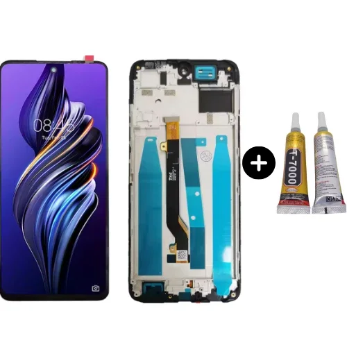 Tecno Ht 12i/20i Çıtalı Ekran Dokunmatik Siyah Orijinal