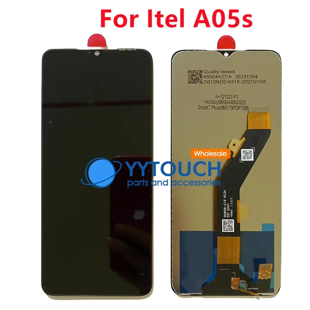 Tecno itel A05s Ekran Dokunmatik Orijinal Çıtasız Ürün (Çerçevesiz)