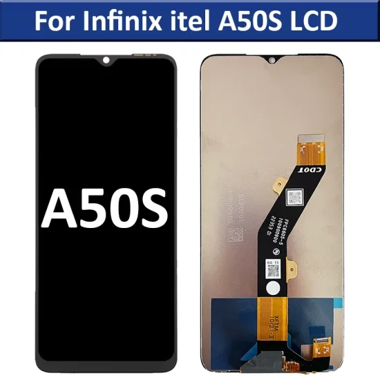 Tecno itel A50 Ekran Dokunmatik Orijinal Çıtasız Ürün (Çerçevesiz)