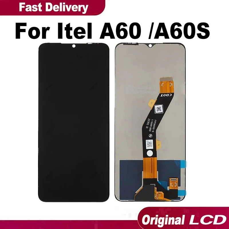 Tecno itel A60s Ekran Dokunmatik Orijinal Çıtasız Ürün (Çerçevesiz)