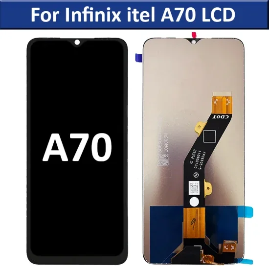 Tecno itel A70 Ekran Dokunmatik Orijinal Çıtasız Ürün (Çerçevesiz)