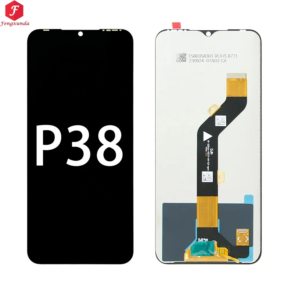 Tecno itel P38 Pro Ekran Dokunmatik Orijinal Çıtasız Ürün (Çerçevesiz)