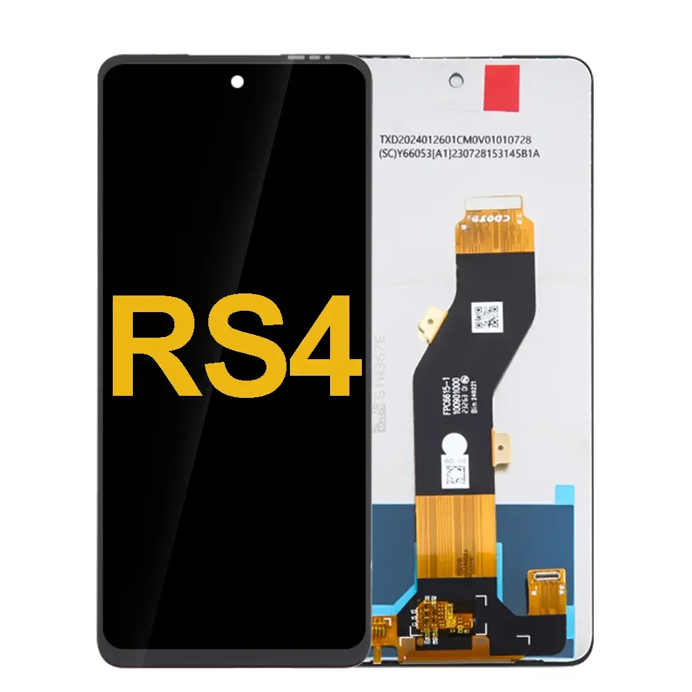 Tecno itel Rs4 Ekran Dokunmatik Orijinal Çıtasız Ürün (Çerçevesiz)