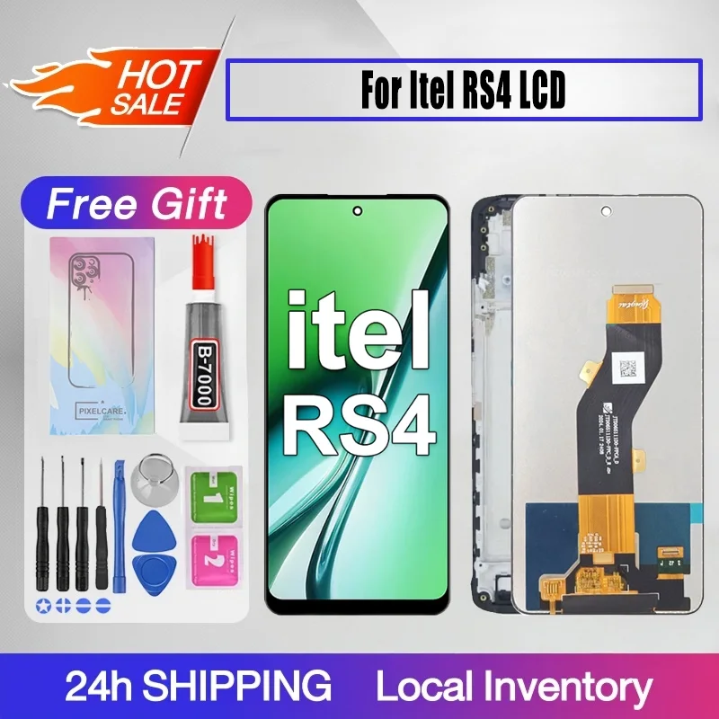 Tecno itel Rs4 Ekran Dokunmatik Orijinal Çıtasız Ürün (Çerçevesiz)