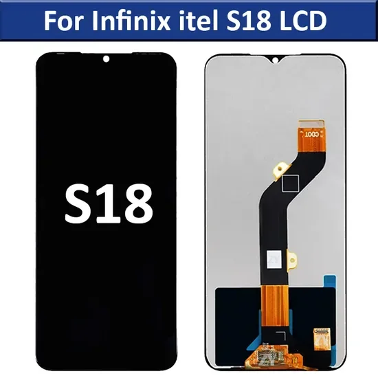 Tecno itel S18 Ekran Dokunmatik Orijinal Çıtasız Ürün (Çerçevesiz)