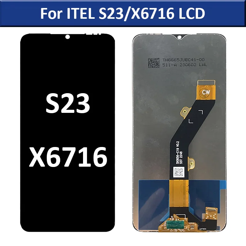 Tecno itel S23 Ekran Dokunmatik Orijinal Çıtasız Ürün (Çerçevesiz)