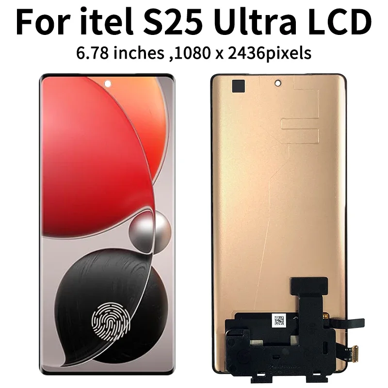 Tecno itel S25 Ultra Ekran Dokunmatik A Plus Kalite Ürün Çıtasız (Çerçevesiz)