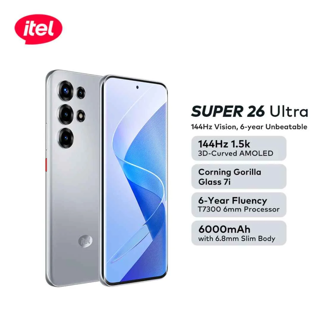 Tecno itel Super 26 Ultra Ekran Dokunmatik SOFT OLED Kalite Ekran Çıtasız (Çerçevesiz)