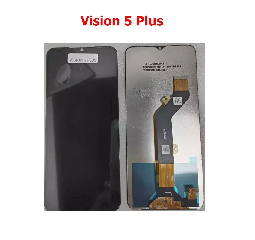 Tecno itel Vision 5 Ekran Dokunmatik Orijinal Çıtasız Ürün (Çerçevesiz)
