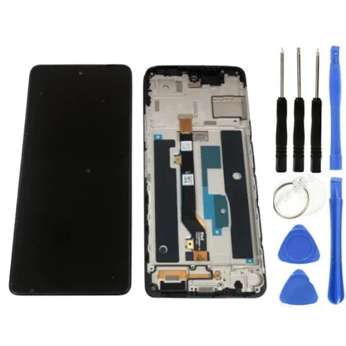 Tecno Pocova 5 Pro Çıtalı Ekran Dokunmatik Siyah Orijinal