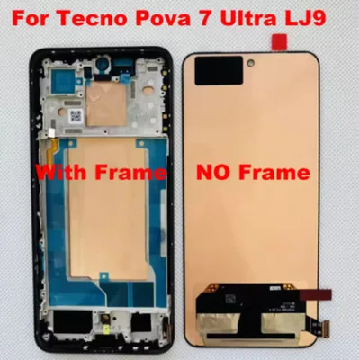 Tecno Pocova 7 Ultra Ekran Dokunmatik SOFT OLED Kalite Ekran Çıtasız (Çerçevesiz)