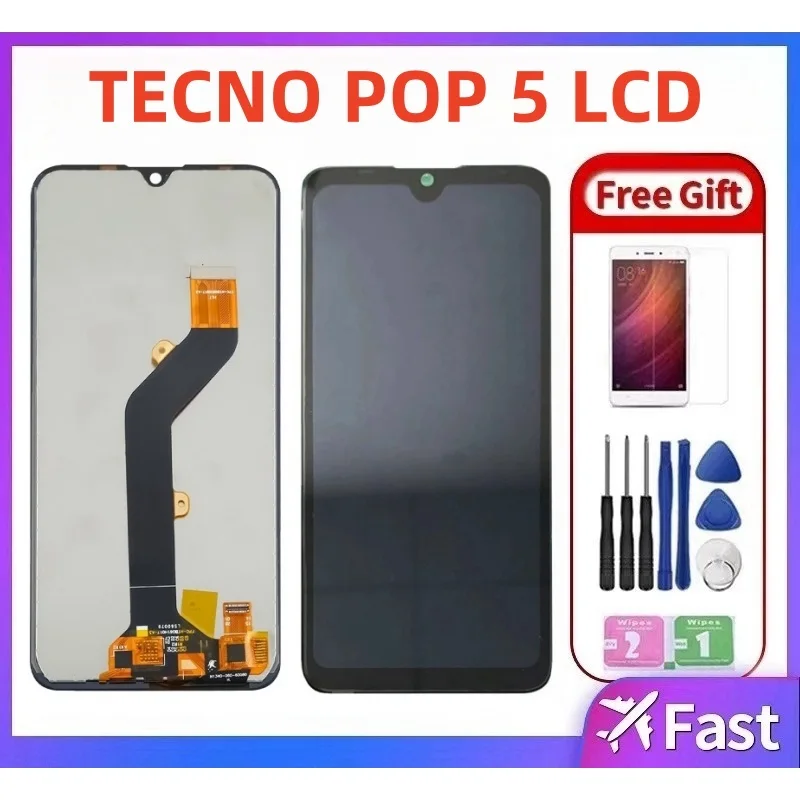 Tecno Pop 5 Pro Ekran Dokunmatik Orijinal Çıtasız Ürün (Çerçevesiz)