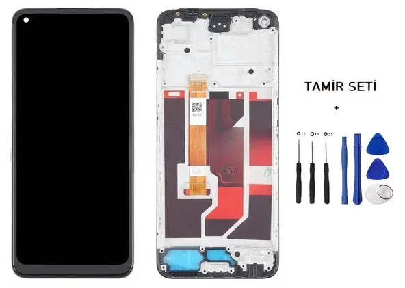 Tecno Pova 4 Çıtalı Ekran Dokunmatik Siyah Orijinal