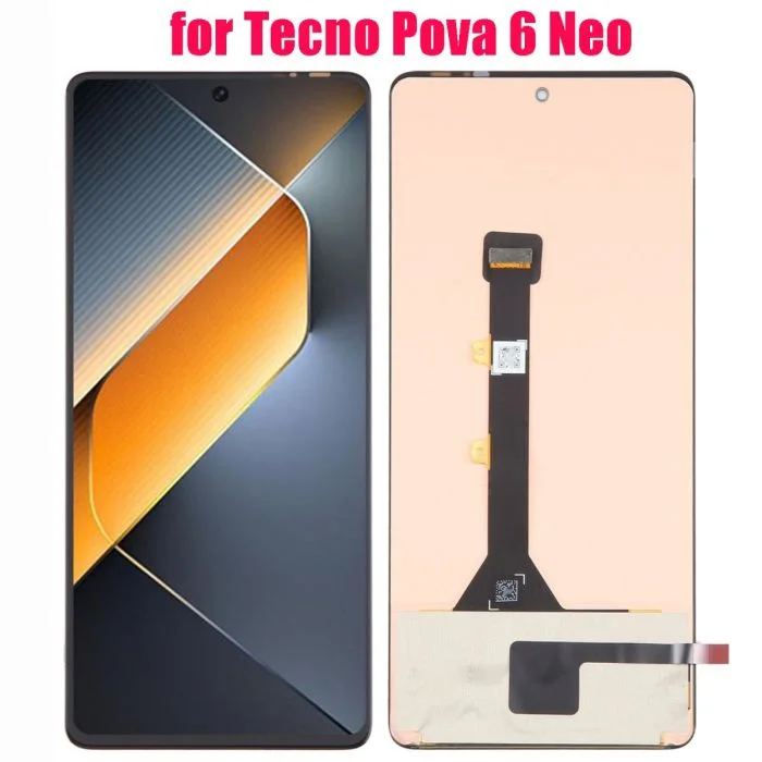 Tecno Pova 6 Neo 4G Ekran Dokunmatik A Plus Kalite Ürün Çıtasız (Çerçevesiz)