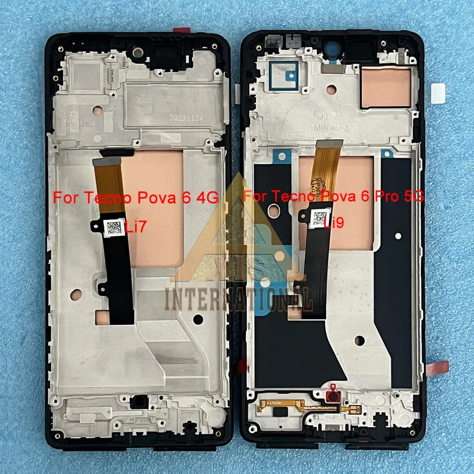 Tecno Pova 6 Pro 5G Ekran Dokunmatik SOFT OLED Kalite Ekran Çıtasız (Çerçevesiz)