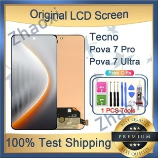 Tecno Pova 7 Ultra 5G Çıtalı Ekran Dokunmatik Siyah SOFT OLED Kalite Ekran