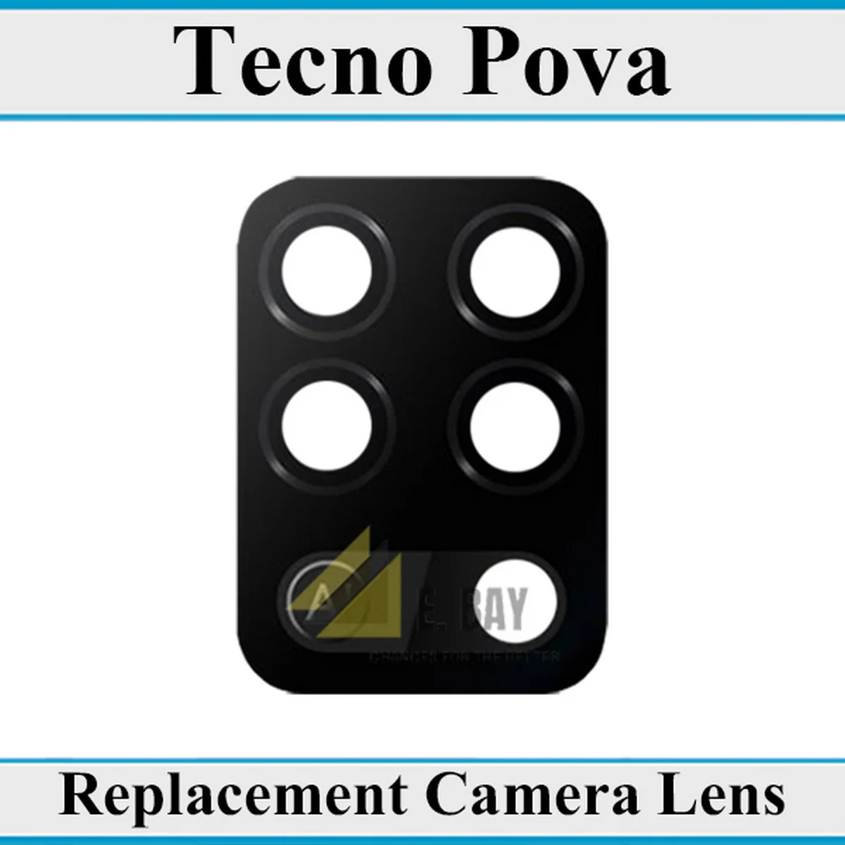 Tecno Pova Kamera Camı