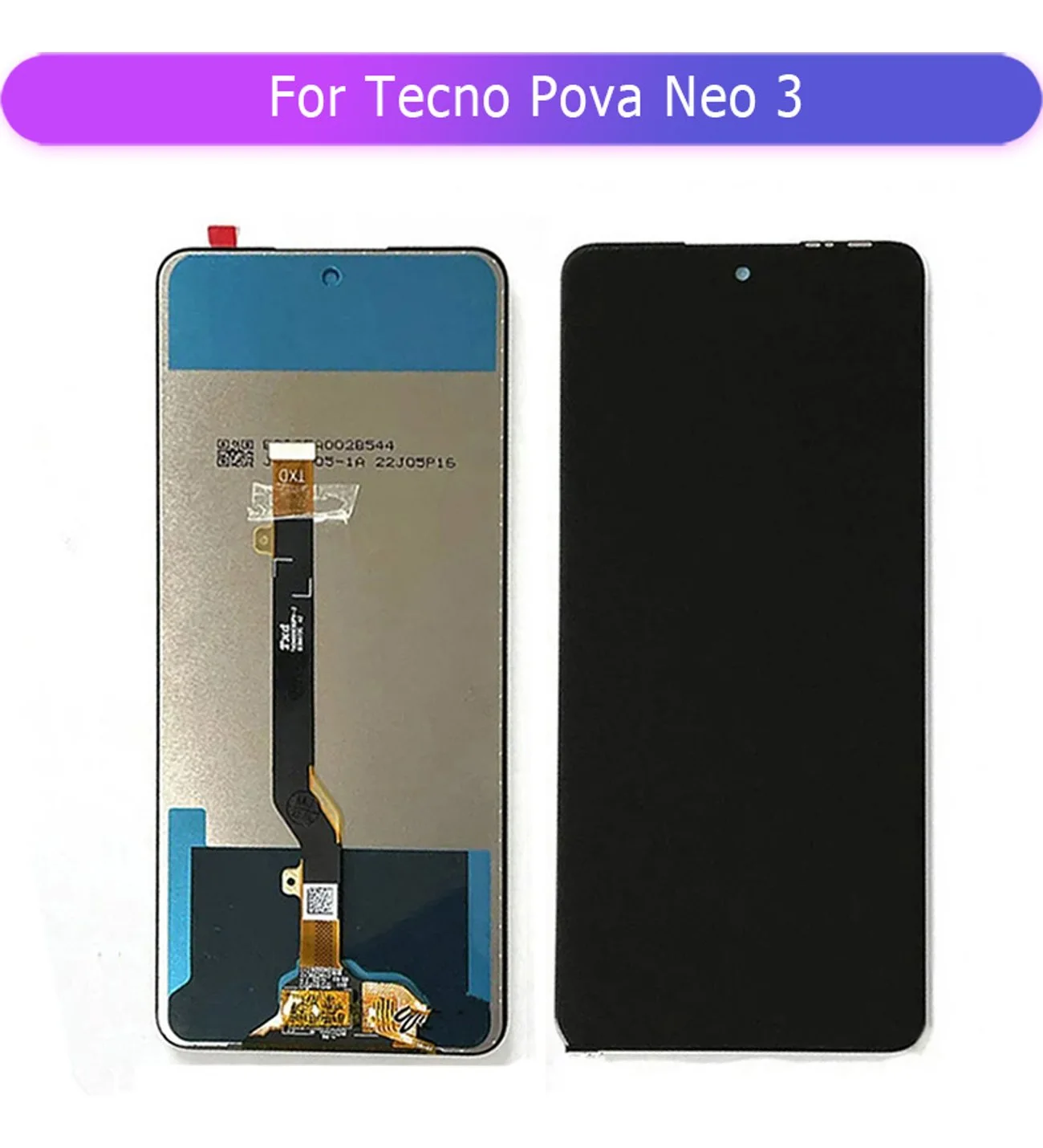 Tecno Pova Neo 3 Ekran Dokunmatik Orijinal Çıtasız Ürün (Çerçevesiz)