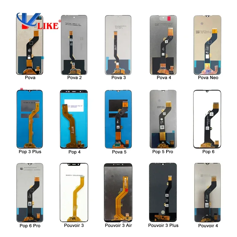 Tecno Pova Neo 3 Ekran Dokunmatik Orijinal Çıtasız Ürün (Çerçevesiz)