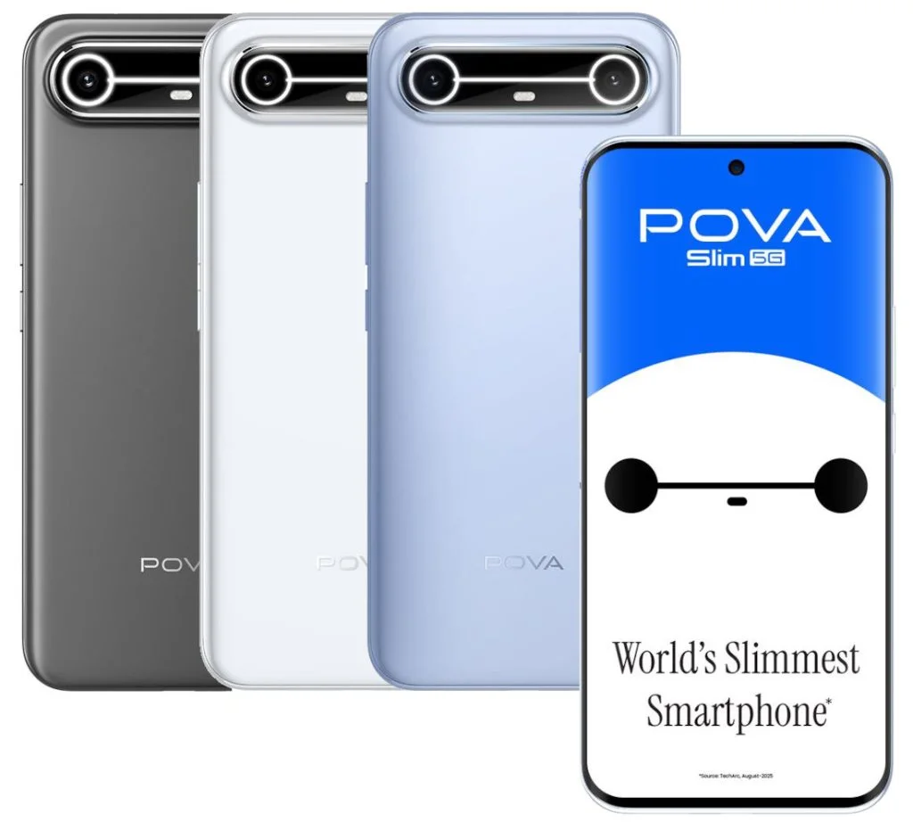 Tecno Pova Slim 5G Çıtalı Ekran Dokunmatik Beyaz SOFT OLED Kalite Ekran