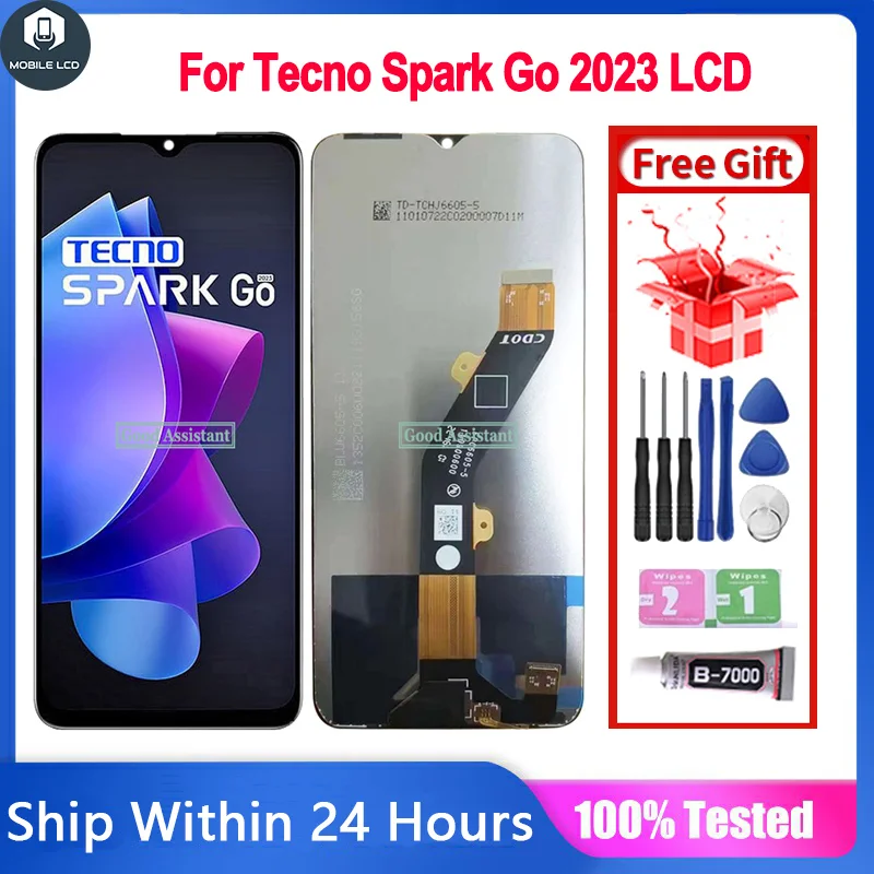 Tecno Smart 10 Ekran Dokunmatik Orijinal Çıtasız Ürün (Çerçevesiz)