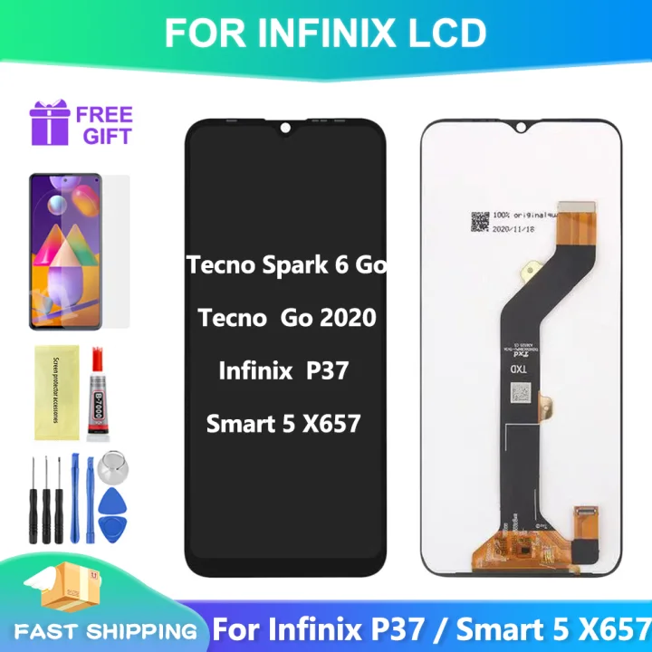 Tecno Smart 5A Ekran Dokunmatik Orijinal Çıtasız Ürün (Çerçevesiz)