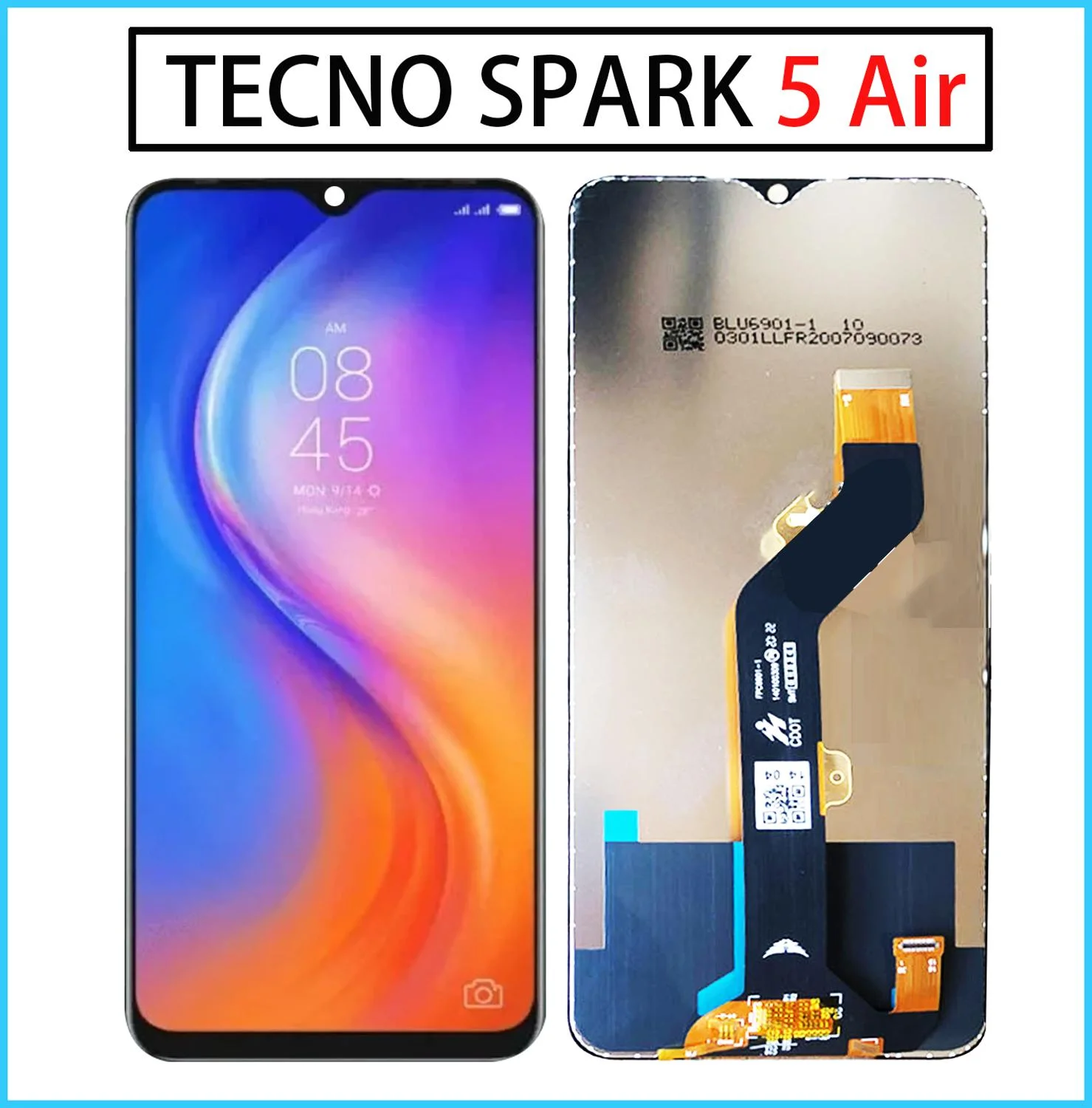 Tecno Smart 5A Ekran Dokunmatik Orijinal Çıtasız Ürün (Çerçevesiz)