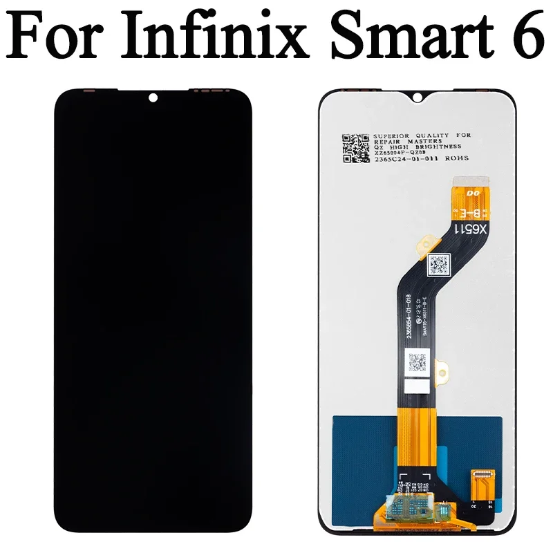 Tecno Smart 6 Ekran Dokunmatik Orijinal Çıtasız Ürün (Çerçevesiz)