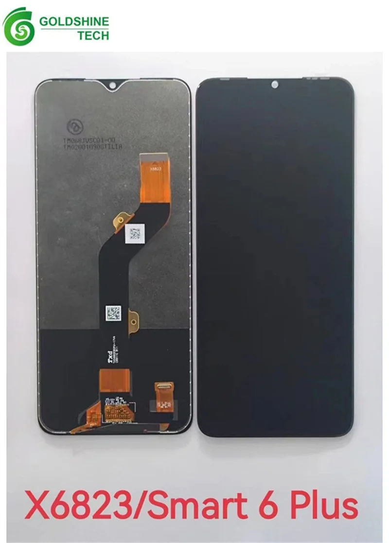 Tecno Smart 6 Plus Ekran Dokunmatik Orijinal Çıtasız Ürün (Çerçevesiz)
