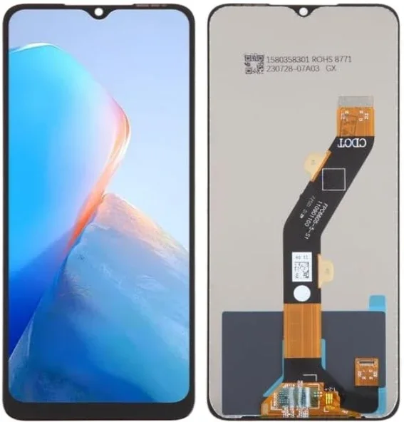 Tecno Smart 7 HD Ekran Dokunmatik Orijinal Çıtasız Ürün (Çerçevesiz)