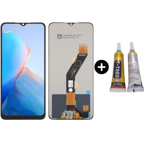 Tecno Smart 7 Plus Ekran Dokunmatik Orijinal Çıtasız Ürün (Çerçevesiz)