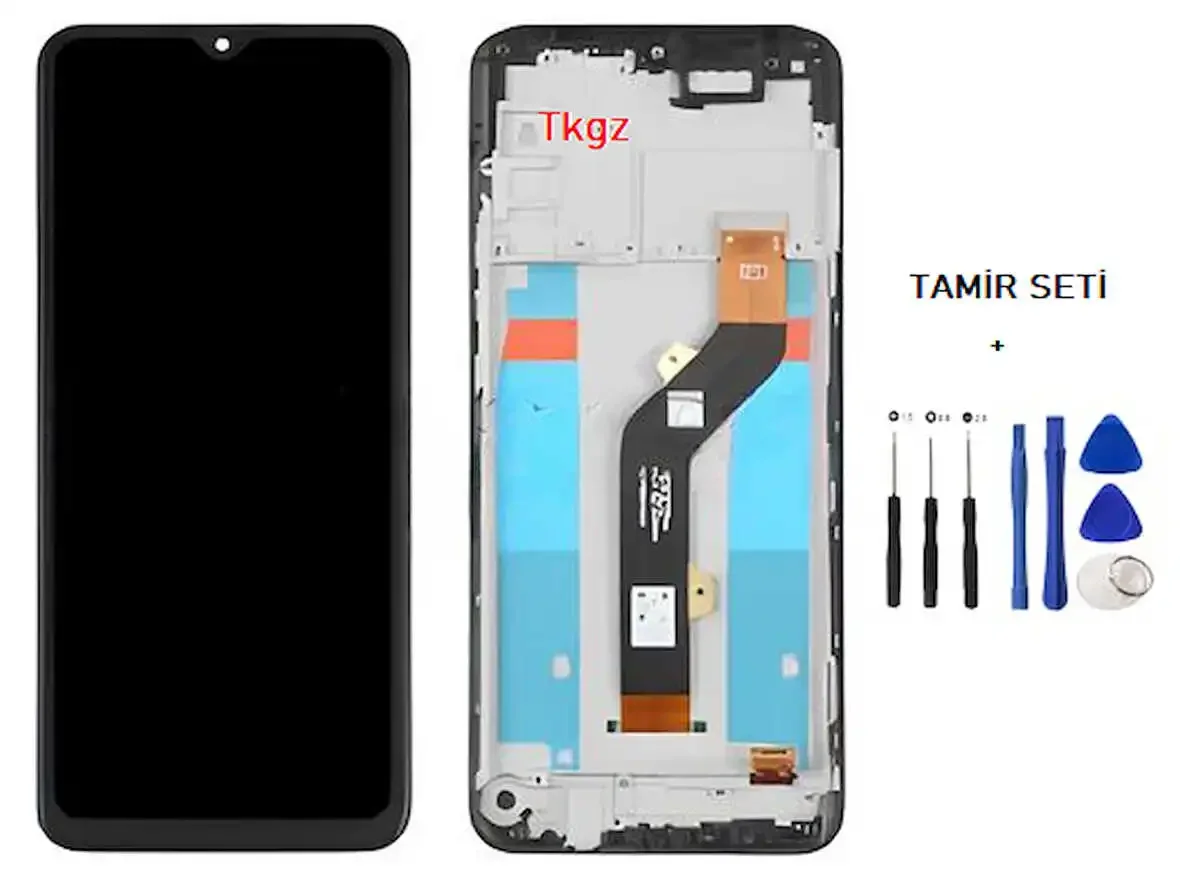 Tecno Smart 9 Çıtalı Ekran Dokunmatik Siyah Orijinal