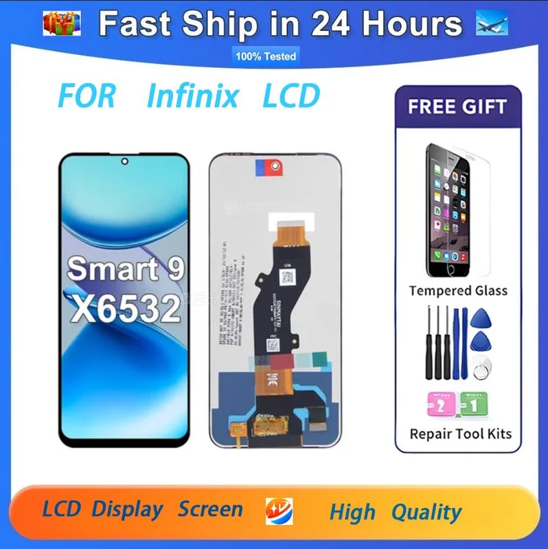 Tecno Smart 9 Ekran Dokunmatik Orijinal Çıtasız Ürün (Çerçevesiz)