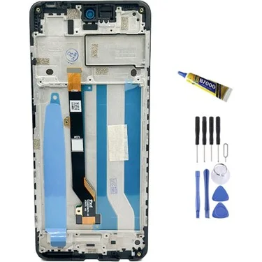 Tecno Spark 10 4G Çıtalı Ekran Dokunmatik Siyah Orijinal