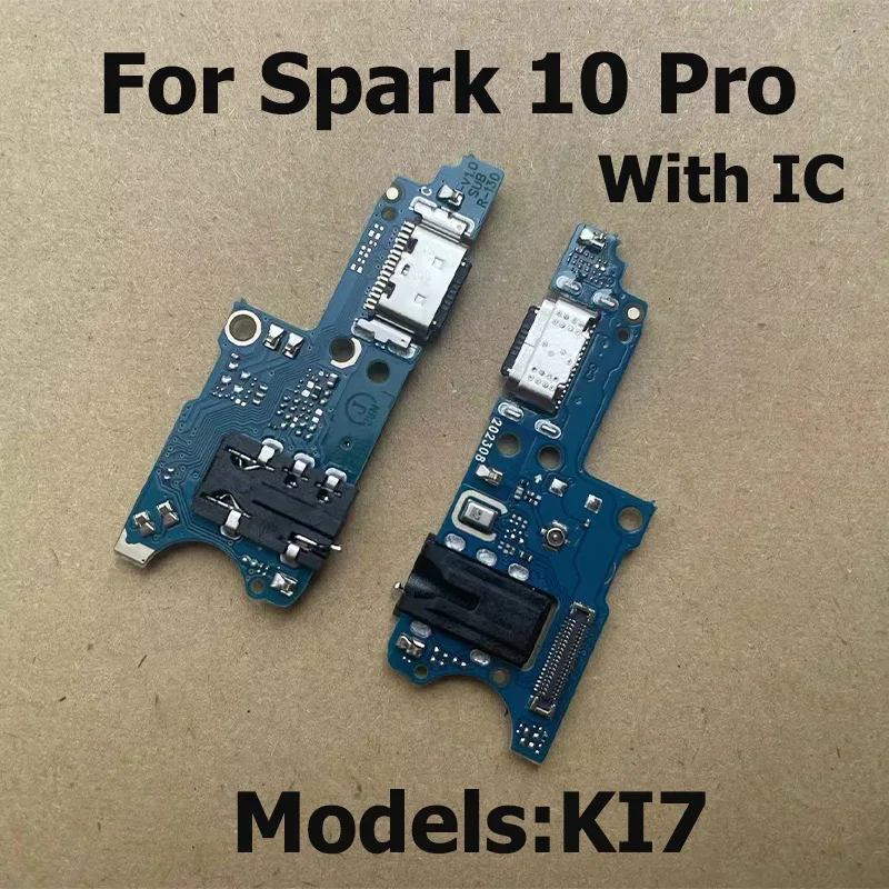 Tecno Spark 10 Pro Şarj Soketli Mikrofon Bordu
