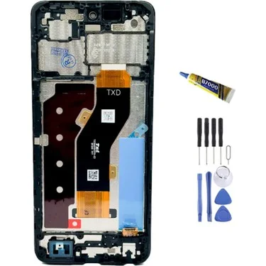 Tecno Spark 20 Pro 4G Çıtalı Ekran Dokunmatik Siyah Orijinal