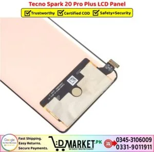 Tecno Spark 20 Pro Plus Ekran Dokunmatik SOFT OLED Kalite Ekran Çıtasız (Çerçevesiz)