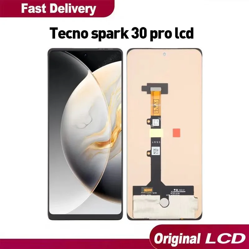 Tecno Spark 30 Pro Ekran Dokunmatik A Plus Kalite Ürün Çıtasız (Çerçevesiz)