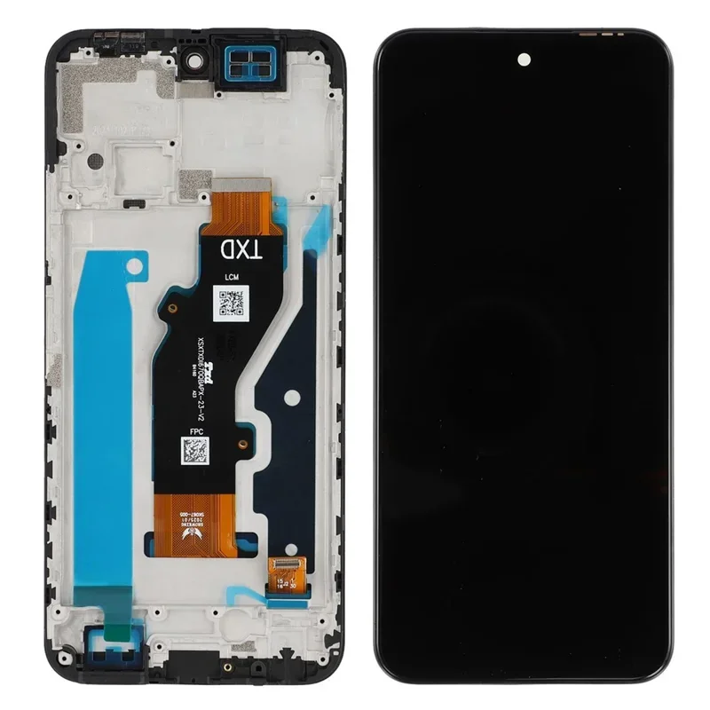 Tecno Spark 30C Çıtalı Ekran Dokunmatik Siyah Orijinal