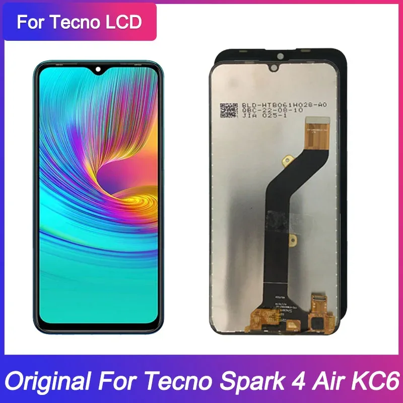 Tecno Spark 4 Ekran Dokunmatik Orijinal Çıtasız Ürün (Çerçevesiz)