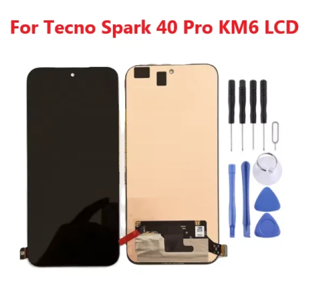 Tecno Spark 40 Pro Çıtalı Ekran Dokunmatik Mavi SOFT OLED Kalite Ekran