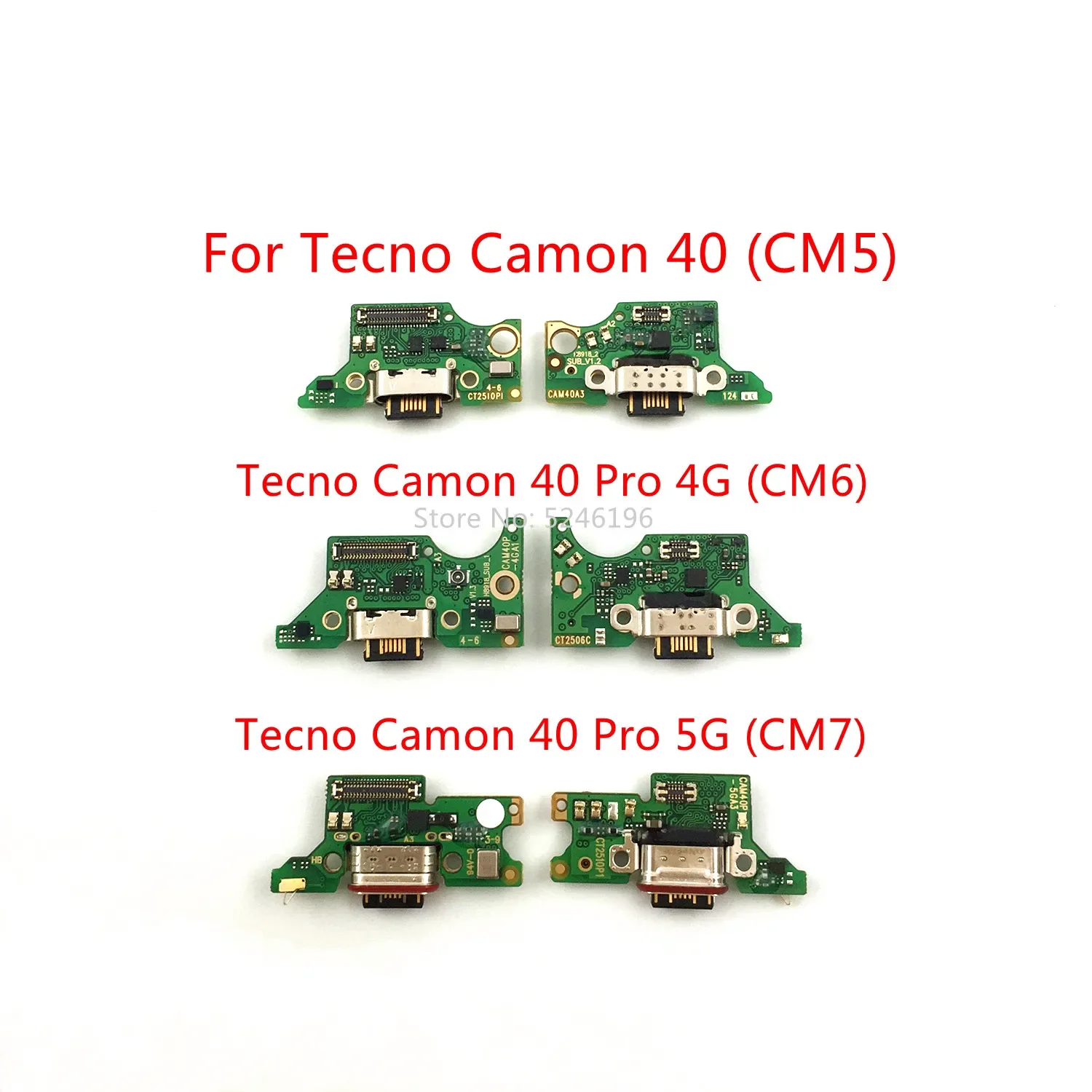 Tecno Spark 40 Pro Şarj Soketli Mikrofon Bordu