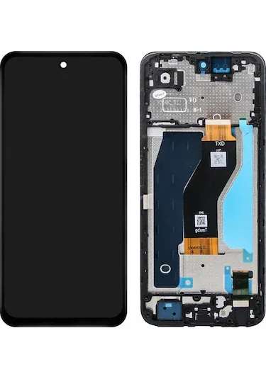 Tecno Spark 40C Çıtalı Ekran Dokunmatik Siyah Orijinal